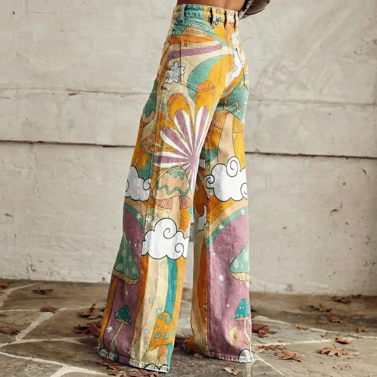 Daniela™ - Pantalon large décontracté Boho