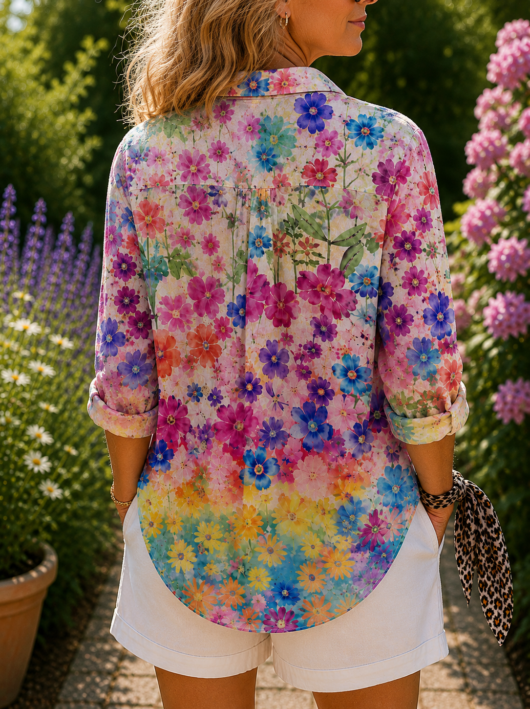 Victoria | Vibrant Artistic Blouse