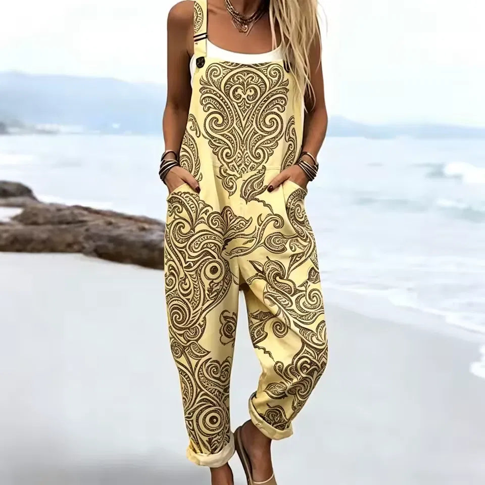 Asha Boho Overalls