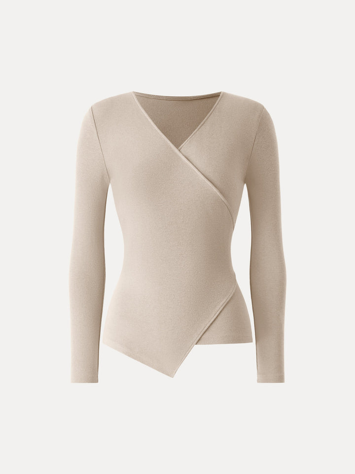 Elena Garcia Madrid  | Camiseta Verde con Cuello en V