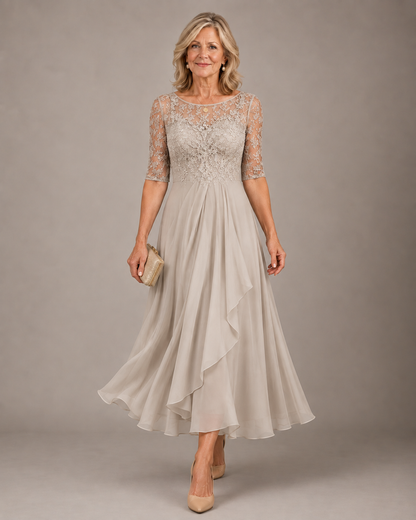 ROSE – THE LACE MIDI DRESS THAT FLATTERS YOUR SILHOUETTE