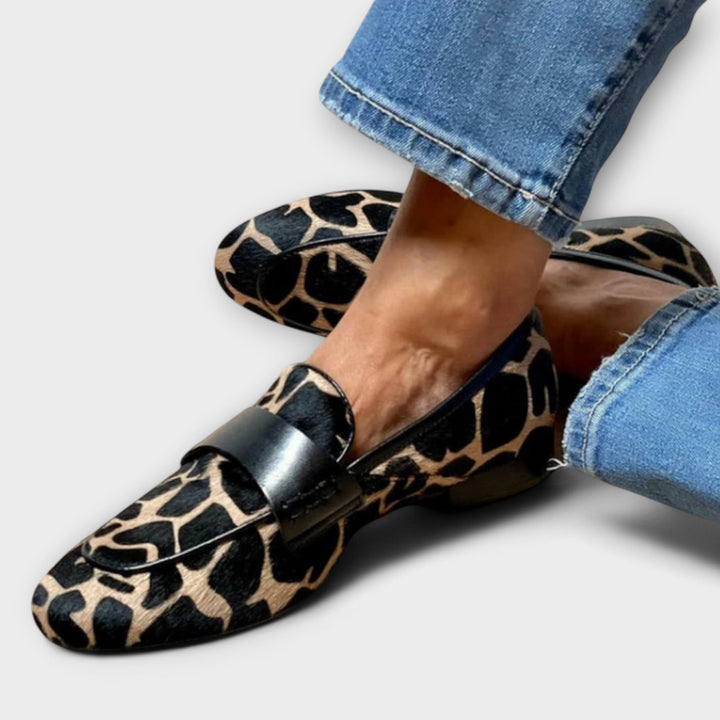 Léonie | Mocasín Leopardo