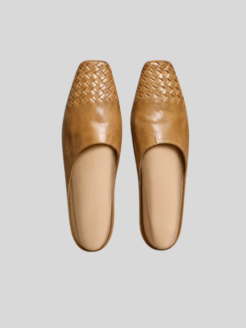 Genuine Leather Mules