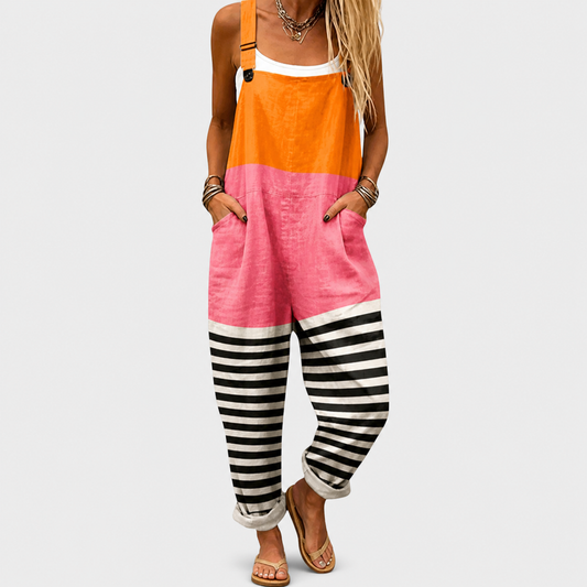 Comfortable Printed Jumpsuit