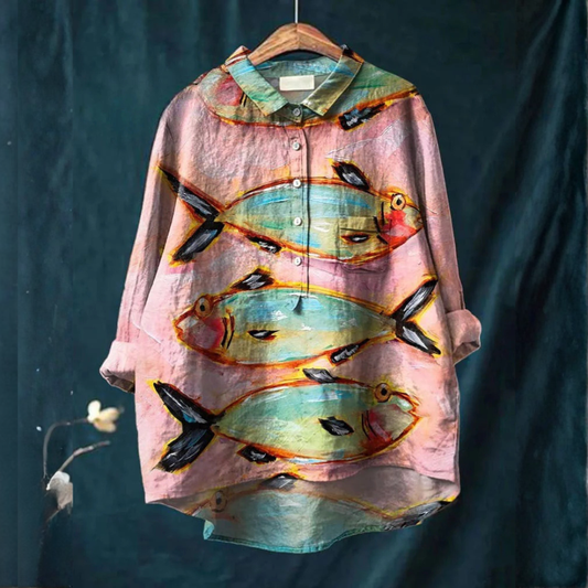 Emanuela | Women's Patterned Shirt