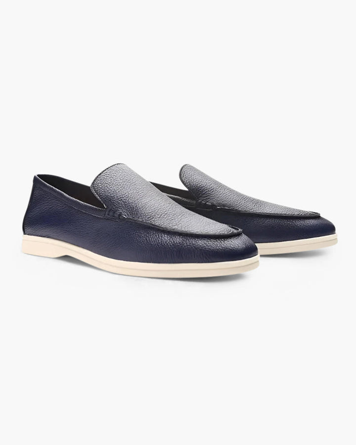 Nácar | Mocasines de Cuero de Vaca