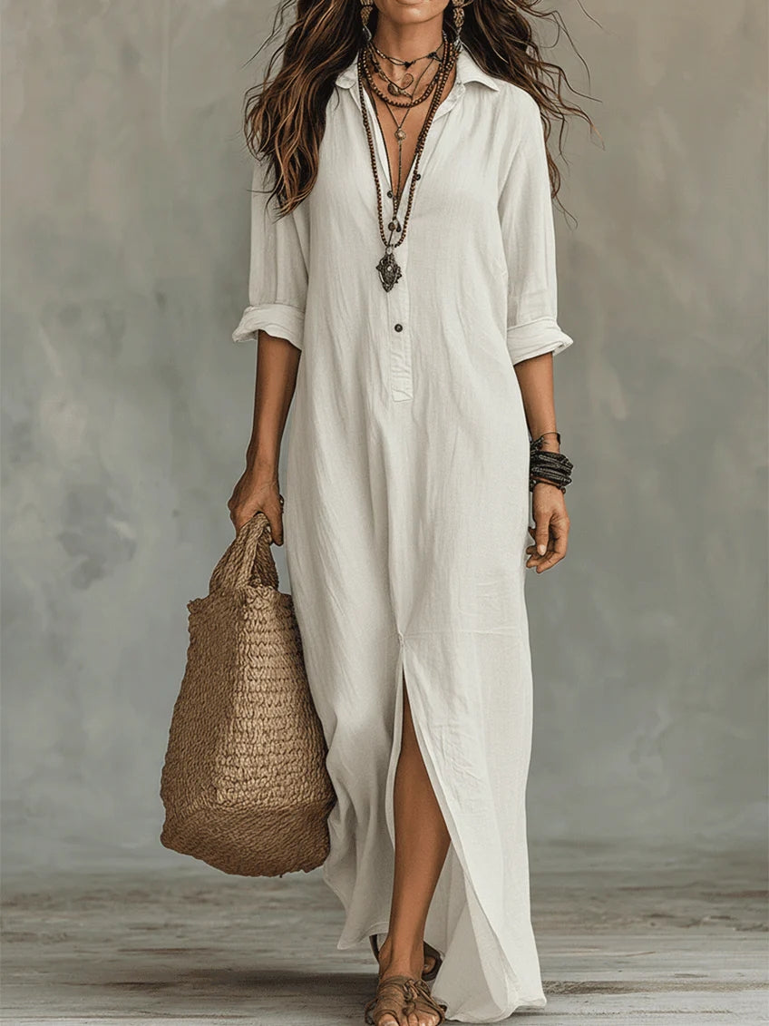 WILLOW | Vestido maxi elegante