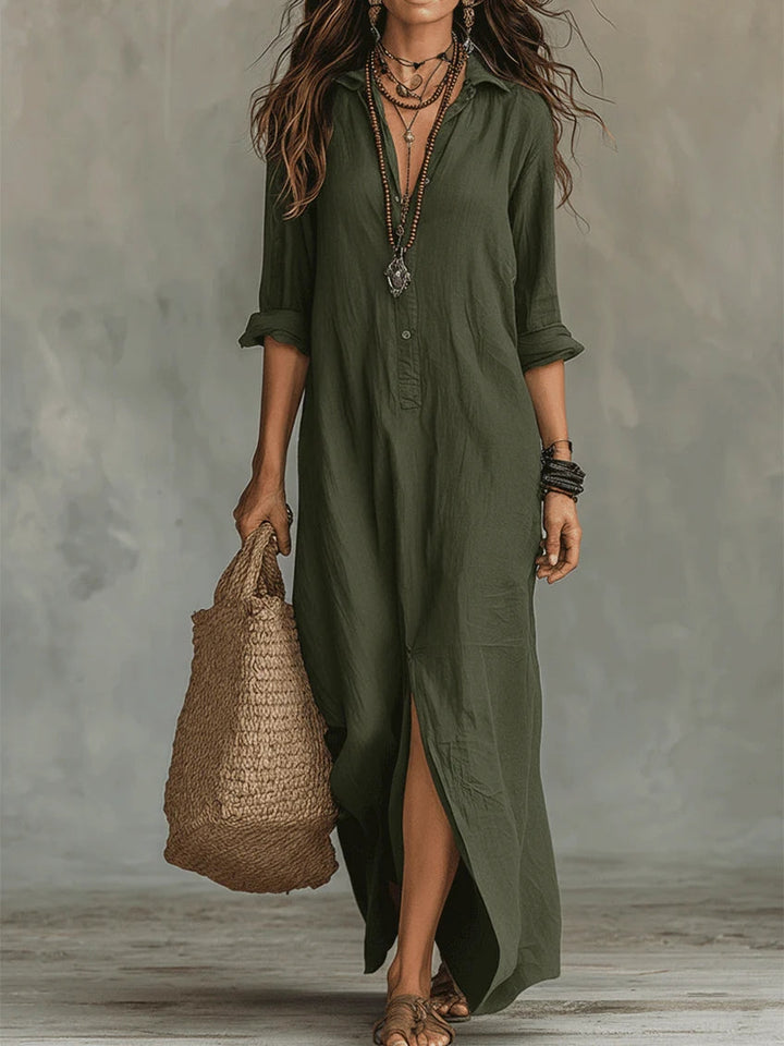 WILLOW | Vestido maxi elegante
