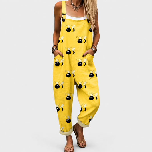 Comfortable Printed Jumpsuit