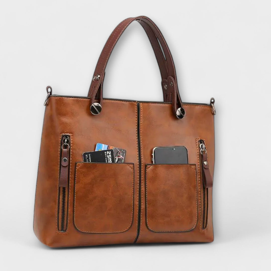 Lora | Bolsa de Cuero Elegante