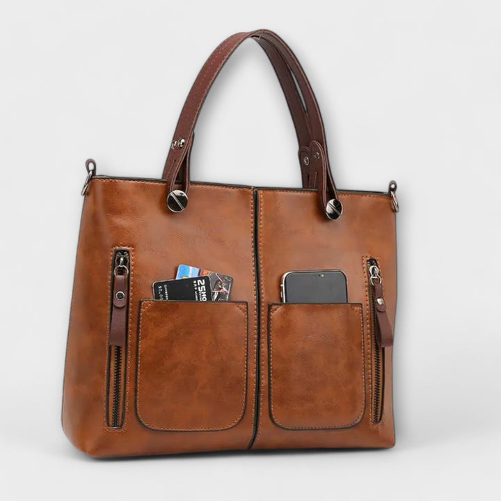 Lora | Bolsa de Cuero Elegante