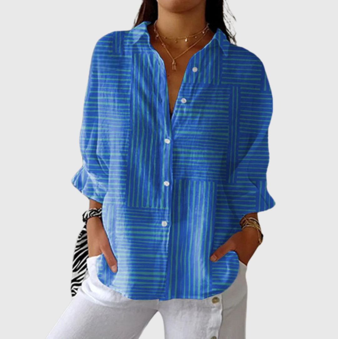 Lightweight Printed Blouse