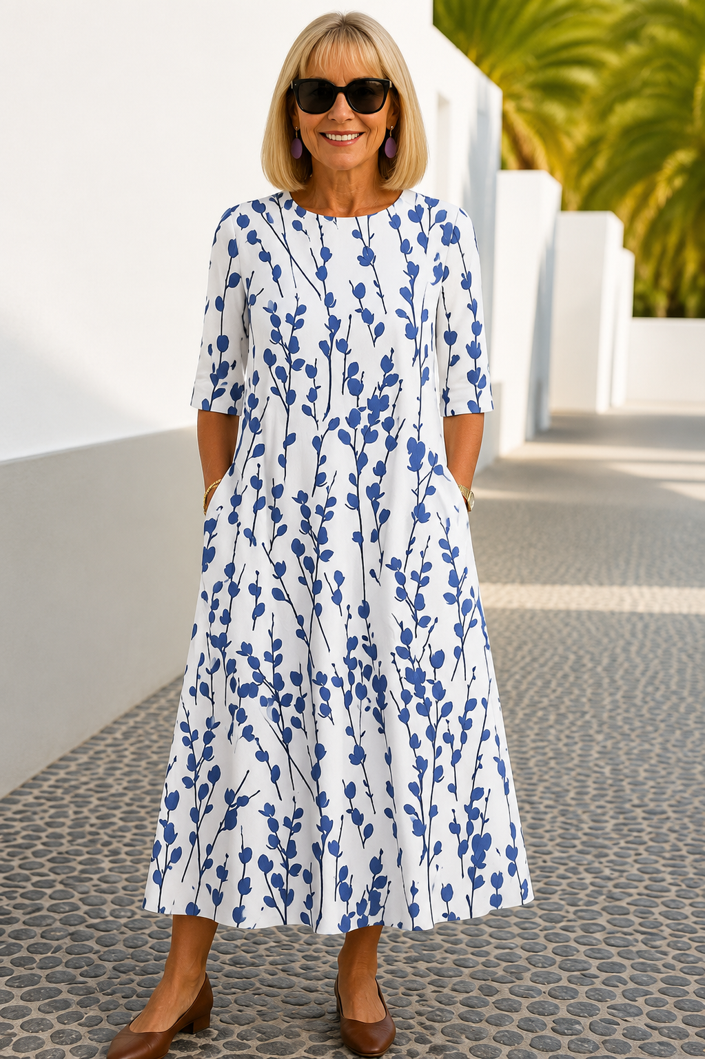 Annie Coastal Bloom Dress