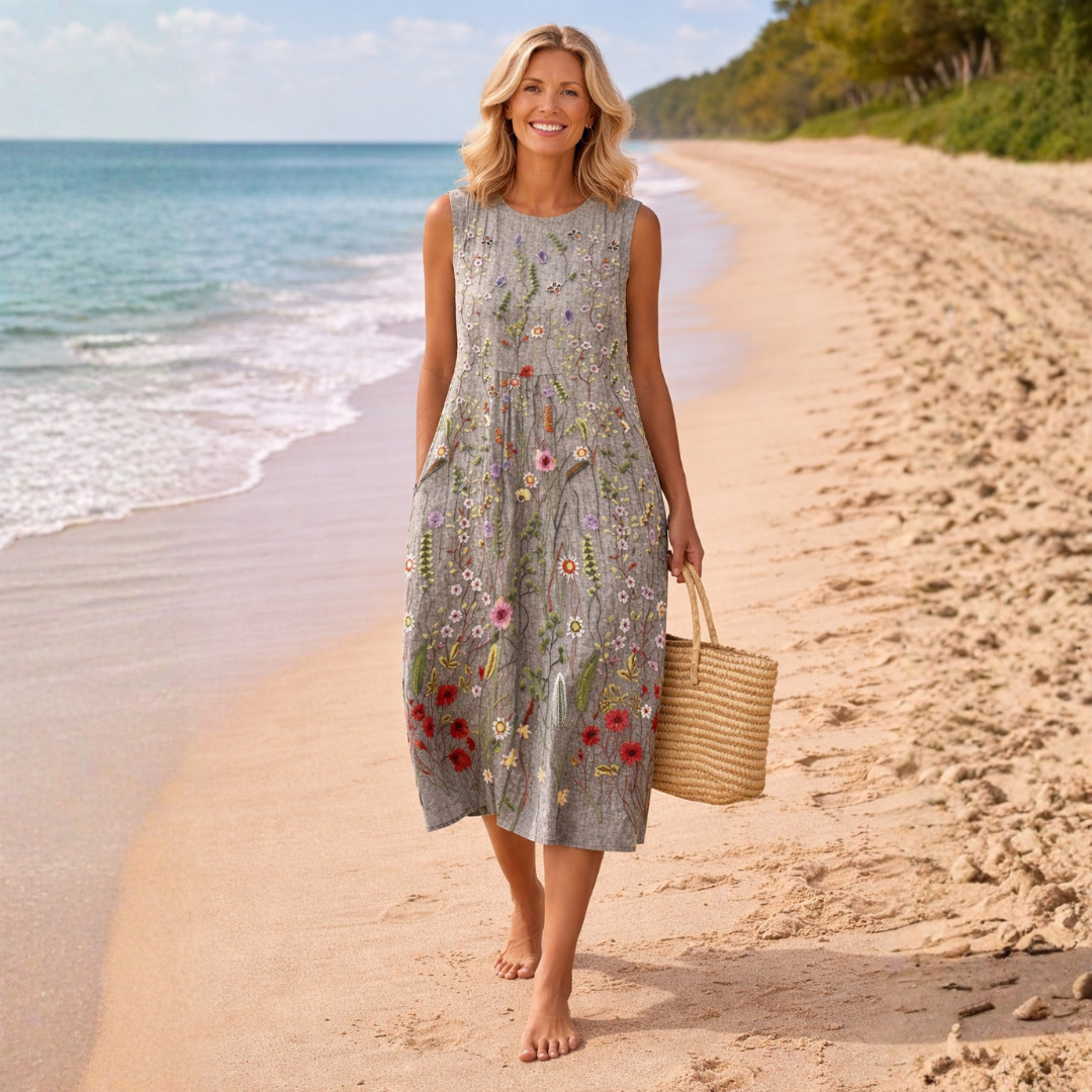 Cara | Vestido Midi Wildflower