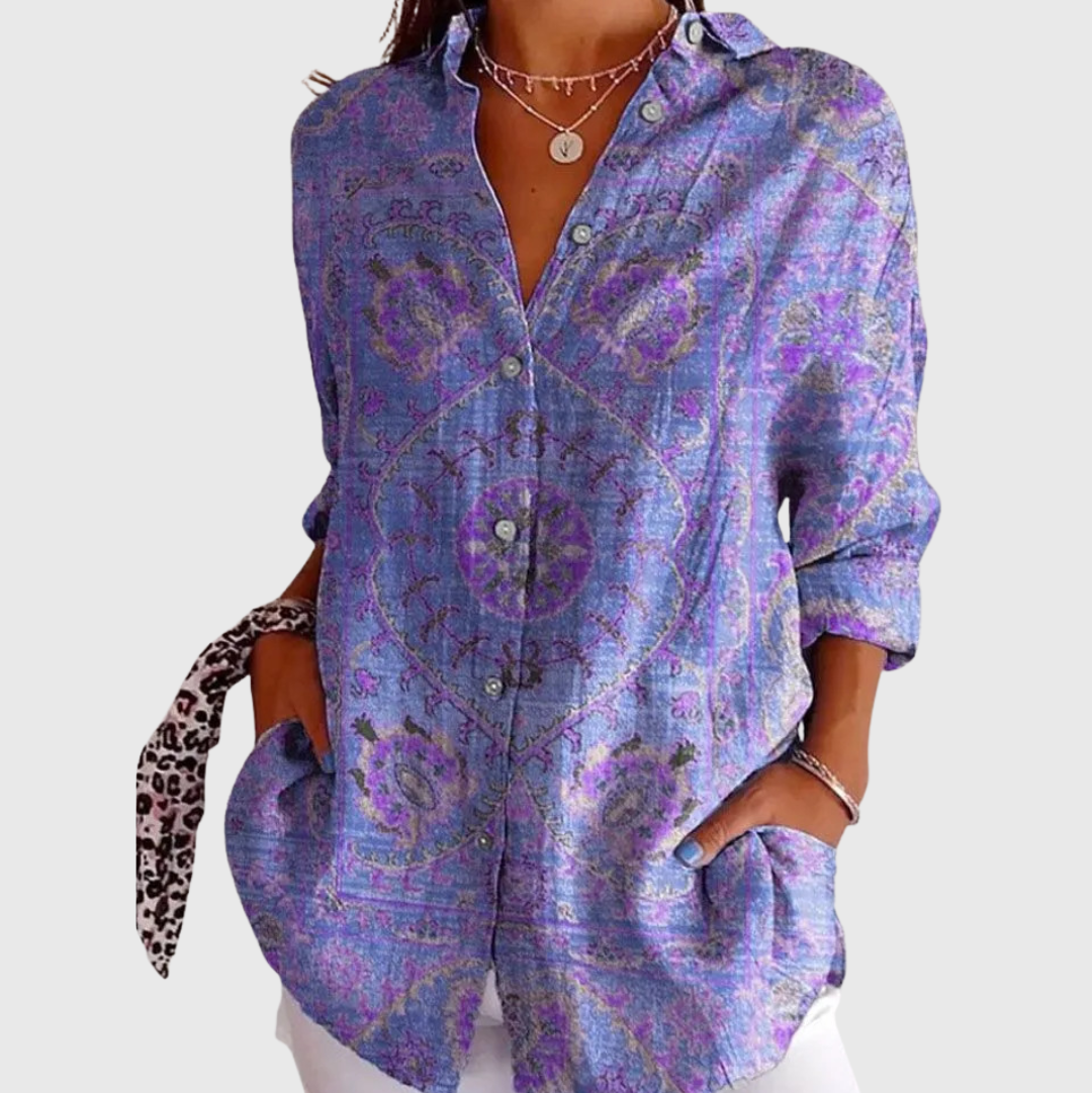 Lightweight Printed Blouse