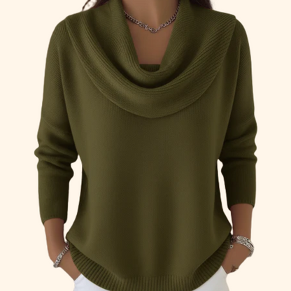 Aria™| Sweater with Collar