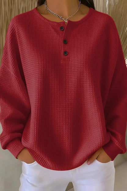 Aurelie™ | Loose-Fitting Blouse with Buttons