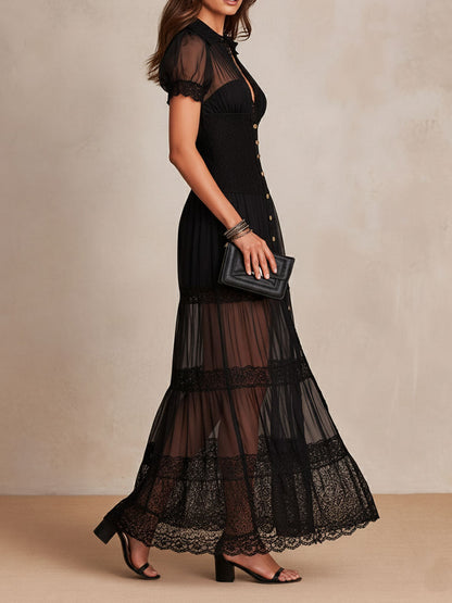 JULIETTE | LONG LACE DRESS