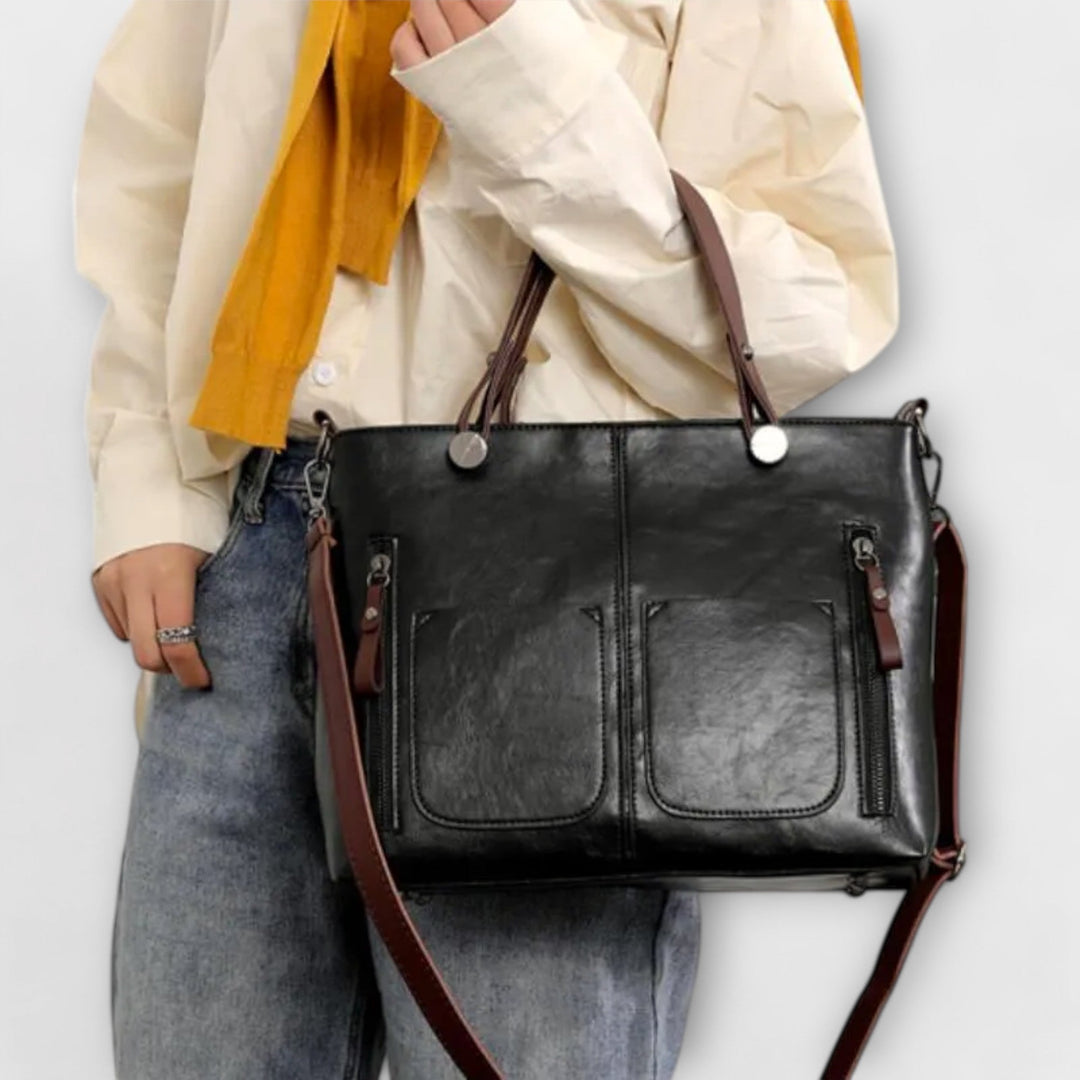 Lora | Bolsa de Cuero Elegante