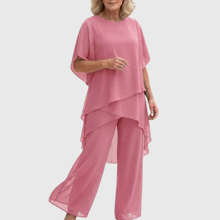 ELARA | Conjunto palazzo fluido de estilo elegante y cómodo