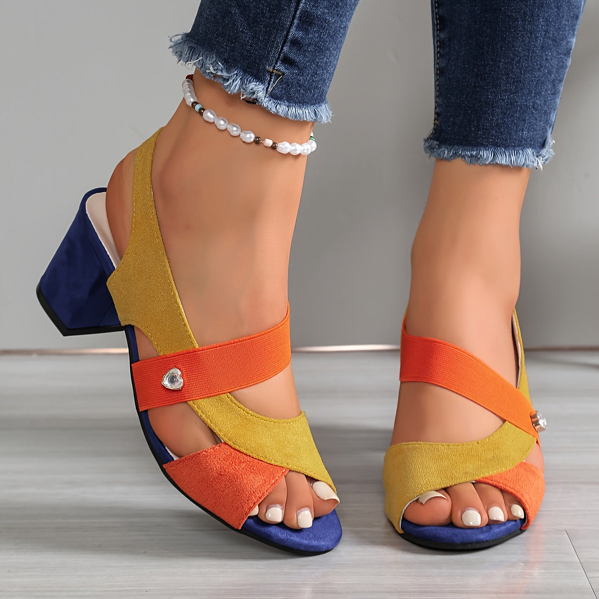 Lucia | Orthopaedic Comfort Block Heels
