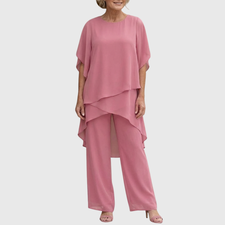 ELARA | Conjunto palazzo fluido de estilo elegante y cómodo