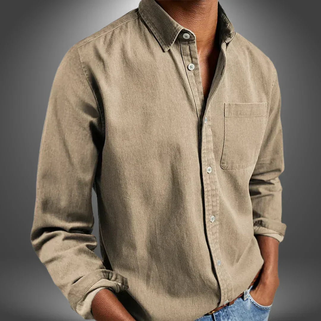 Leonardo | Camisa artesanal de algodón