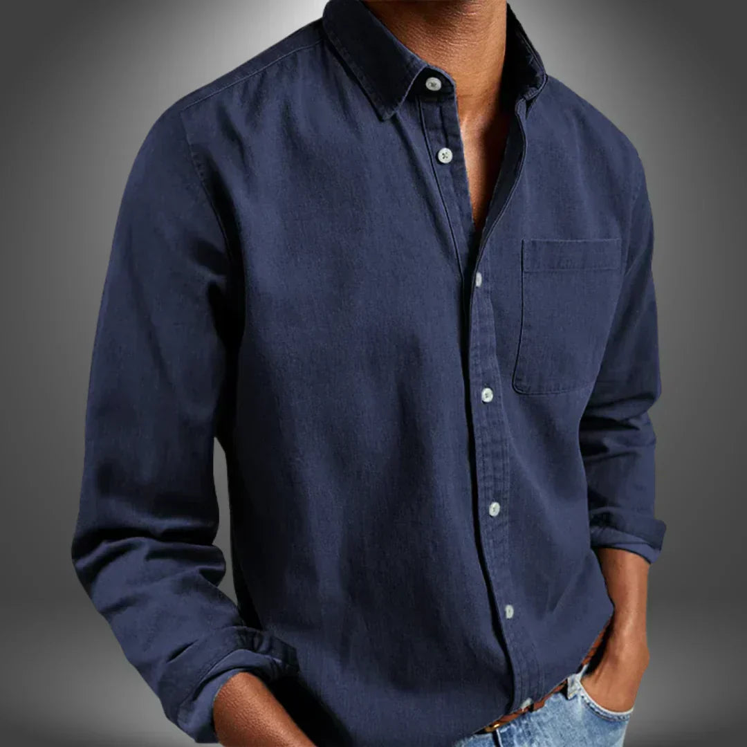 Leonardo | Camisa artesanal de algodón