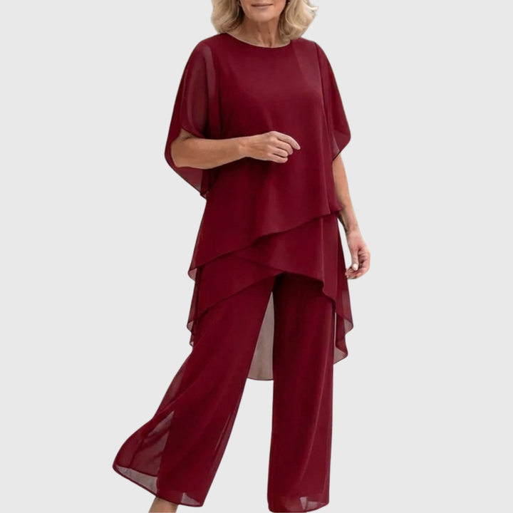 ELARA | Conjunto palazzo fluido de estilo elegante y cómodo