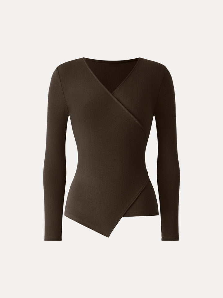Elena Garcia Madrid  | Camiseta Verde con Cuello en V