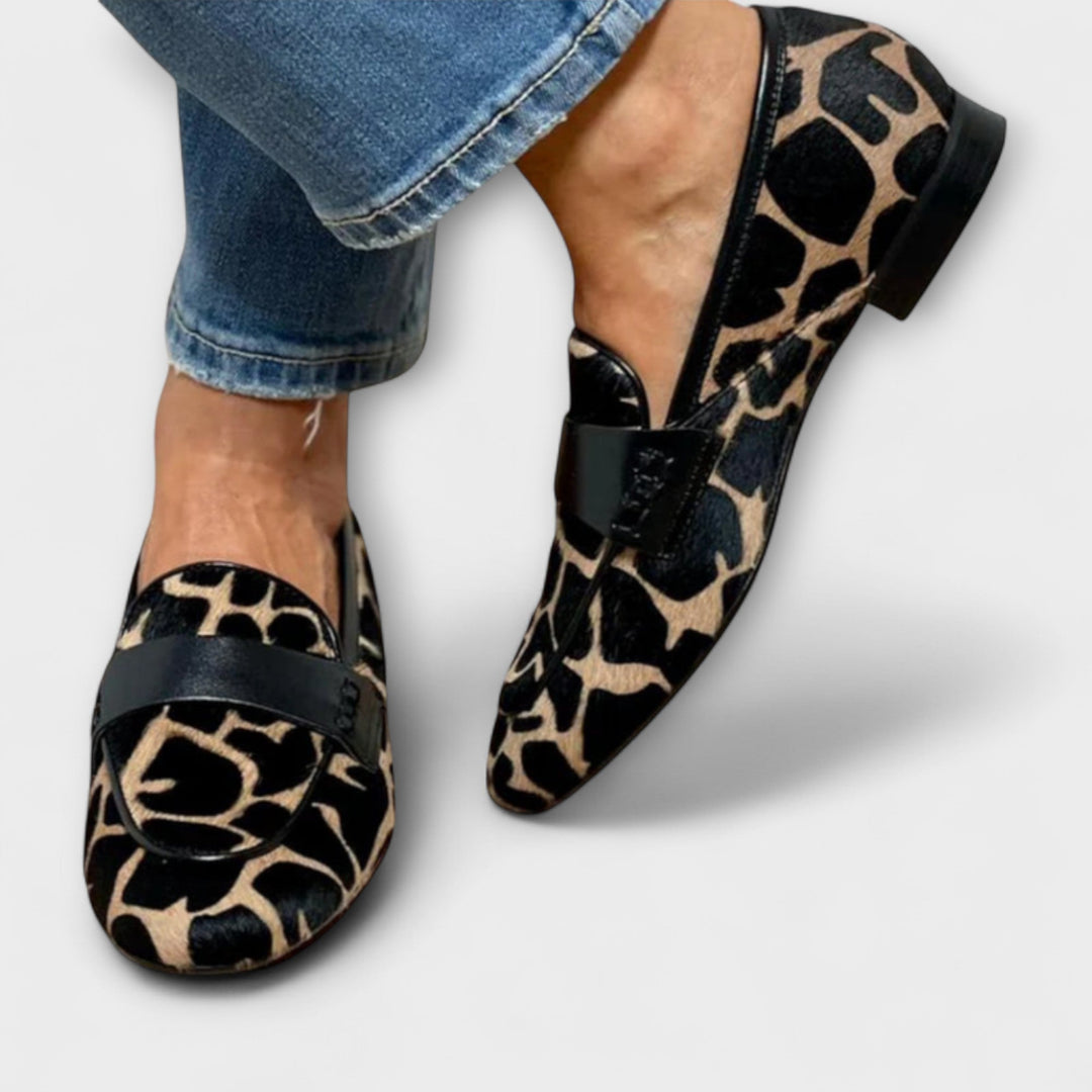 Léonie | Mocasín Leopardo