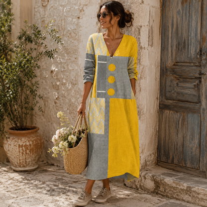Sienna | Button-Up Maxi Dress