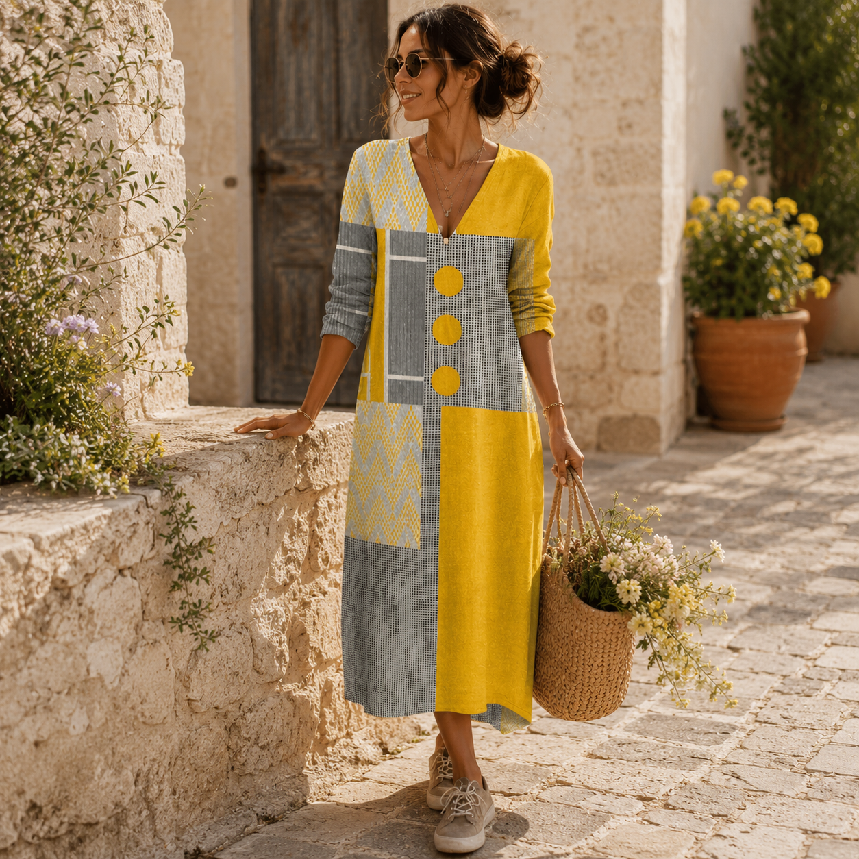 Sienna | Button-Up Maxi Dress