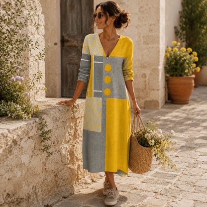 Sienna | Button-Up Maxi Dress