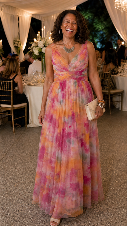 Isabelle | Soft Wrap Maxi Dress
