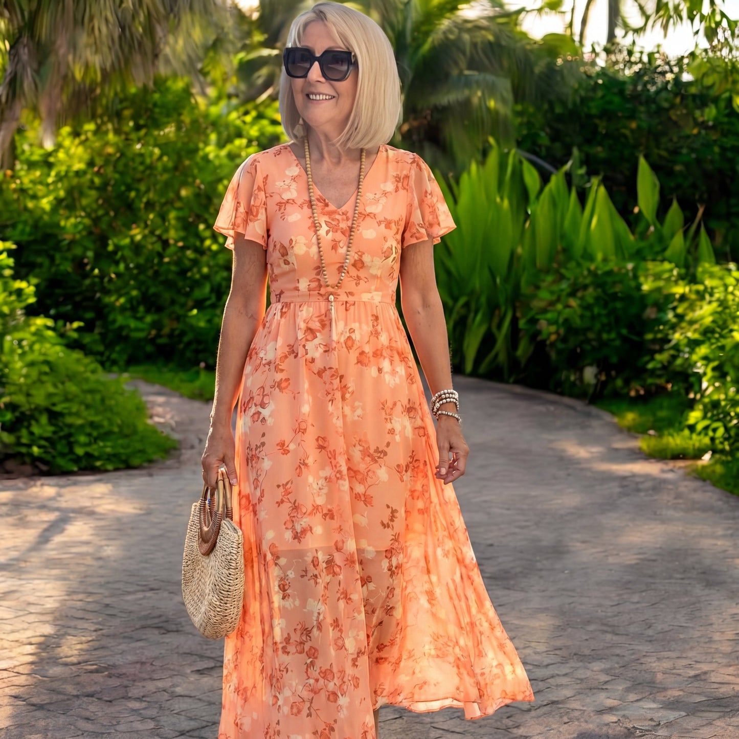 Zonia | Flowing Flattering Dress