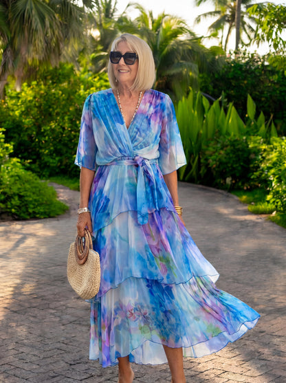 Casar | Elegant Chiffon Dress