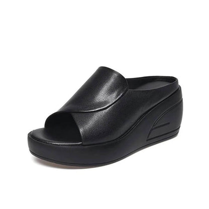 Eliza | Orthopaedic Slip-on Wedge Sandals