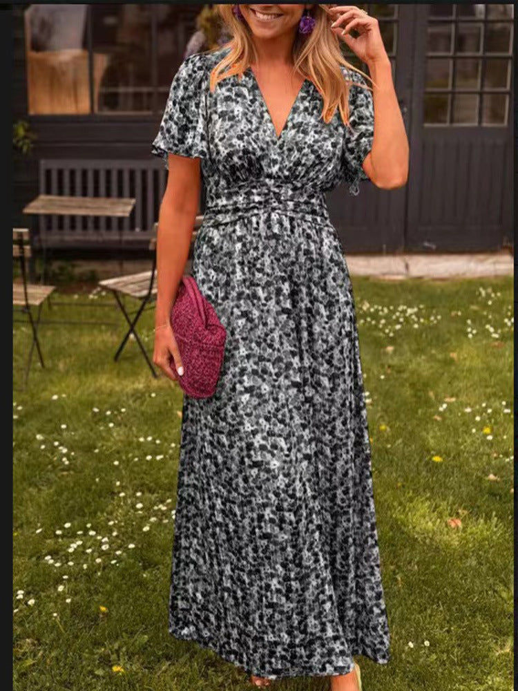 Elis | Long Floral Dress