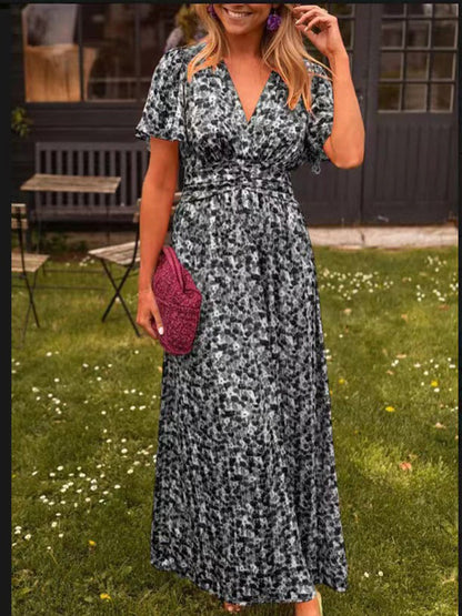Elis | Long Floral Dress
