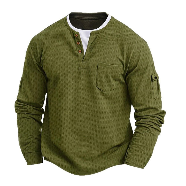 CAMISA MODERNA DE MANGAS LARGAS