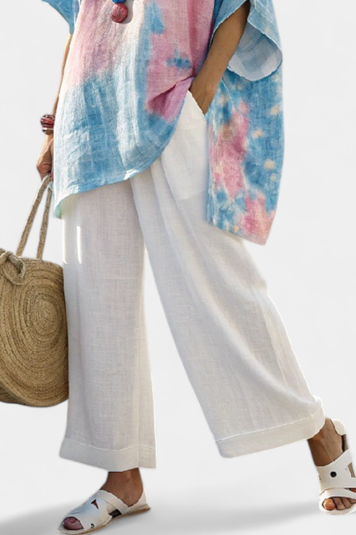 Romane | Top Confort & Pantalón Rayado