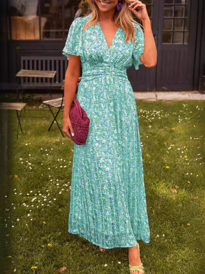 Elis | Long Floral Dress