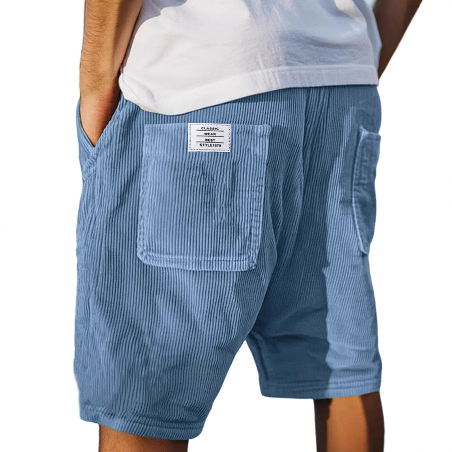 Xavier | Pantalones cortos entallados con textura refinada