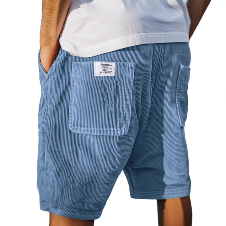 Xavier | Pantalones cortos entallados con textura refinada