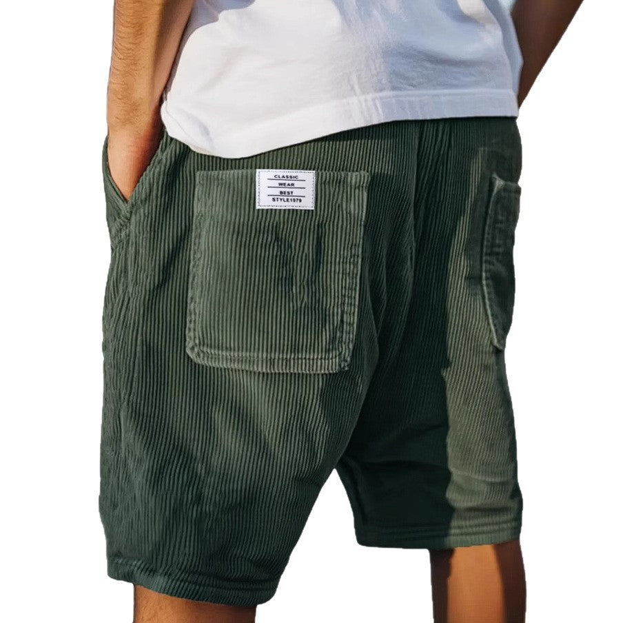 Xavier | Pantalones cortos entallados con textura refinada