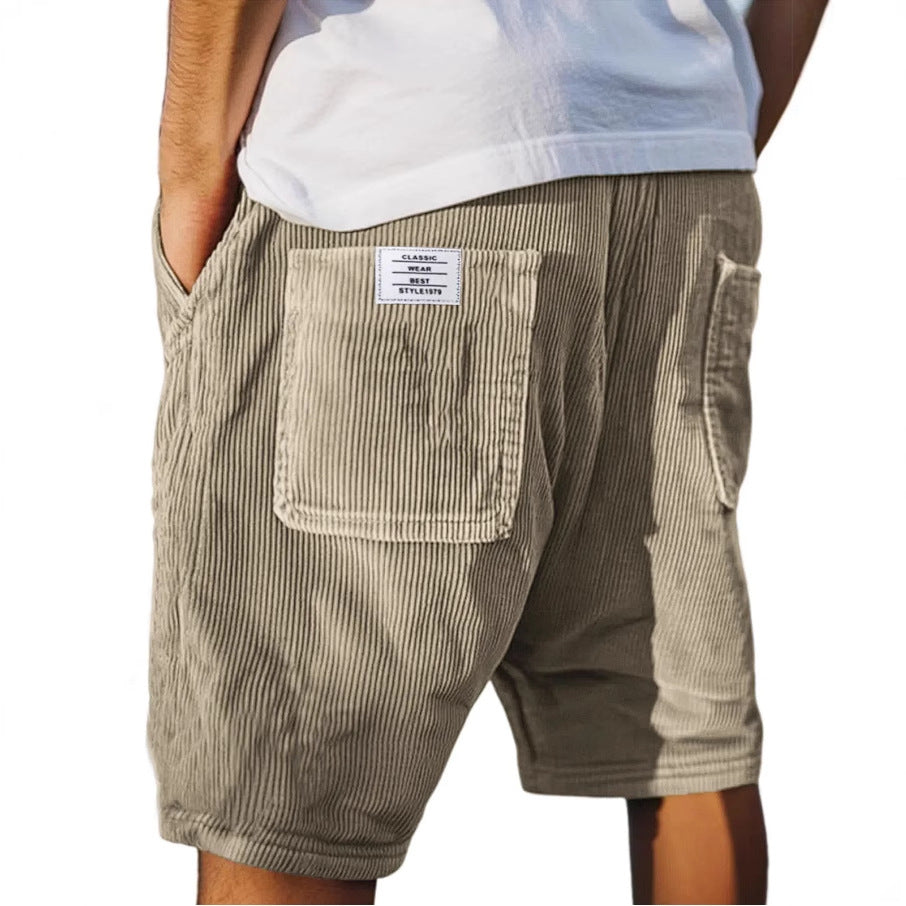 Xavier | Pantalones cortos entallados con textura refinada