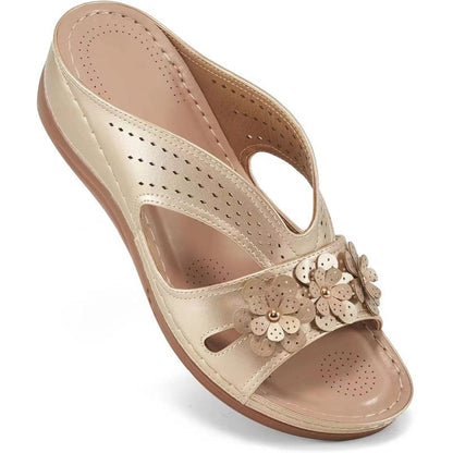 Diana™ Floral Wedge Sandals