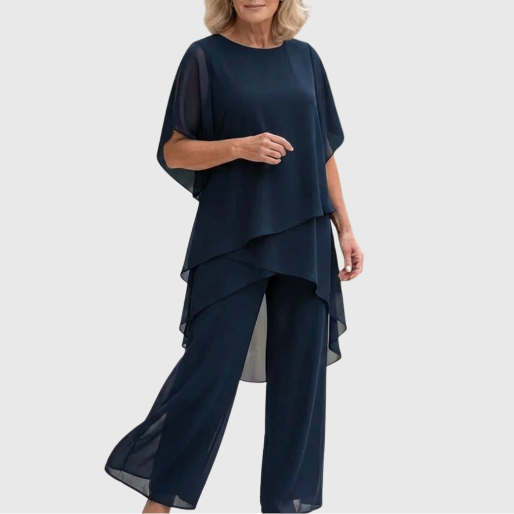 ELARA | Conjunto palazzo fluido de estilo elegante y cómodo