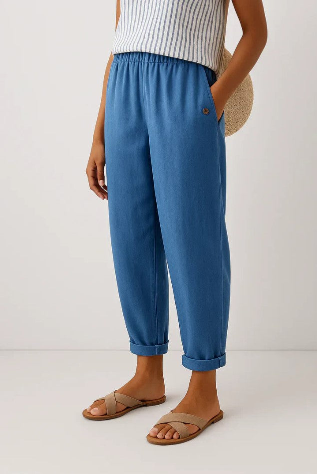 Romina™ Pantalones Atemporales de Lino y Algodón